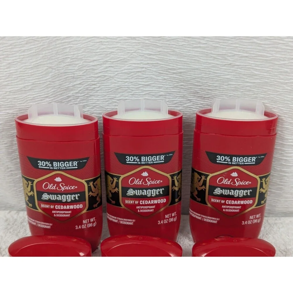Old Spice - Swagger - Scent of Cedarwood - Deodorant - 3.4 oz - 3 Pack